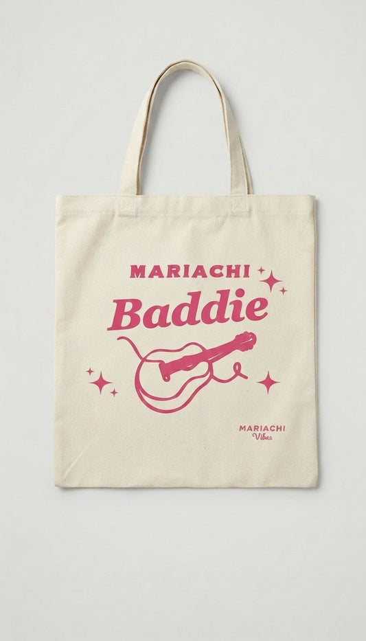 Mariachi Baddie Tote- Guitarron